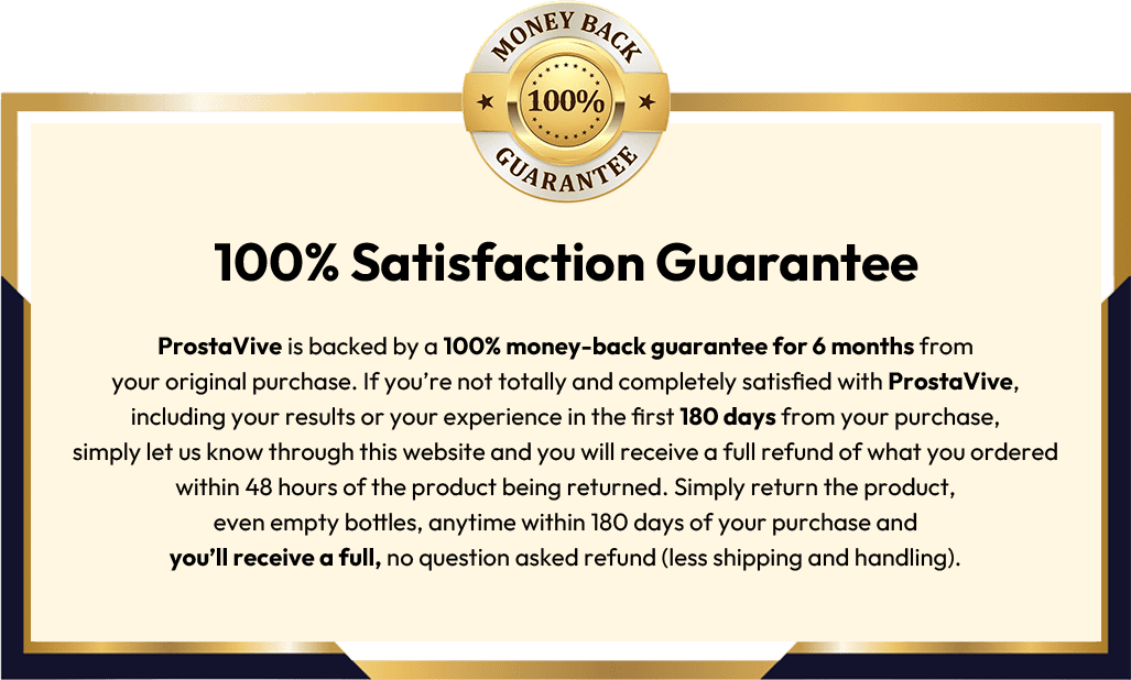 Money Back Guarantee
